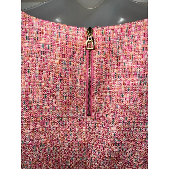 NWT Sail To Sable Neon Tweed Short Sleeve Top Size L - Picture 8 of 9